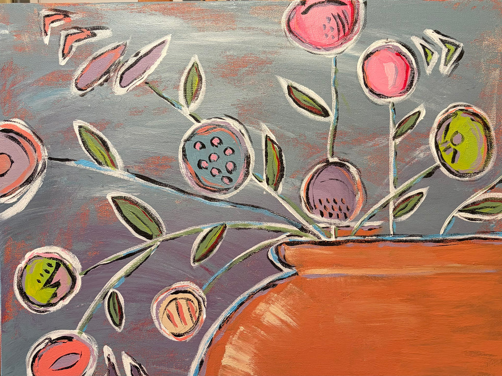 Happy – Original Acrylic Painting