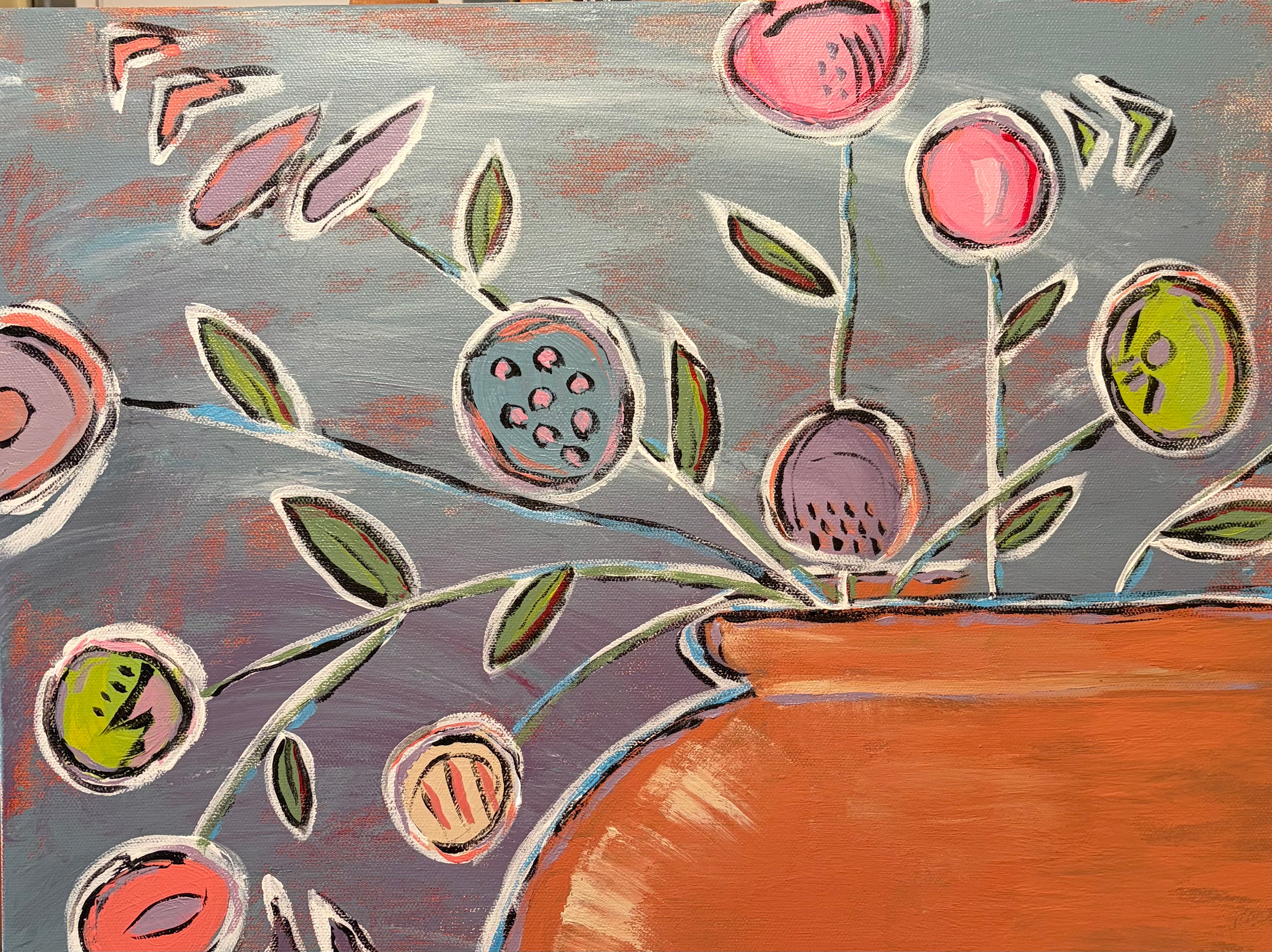 Happy – Original Acrylic Painting