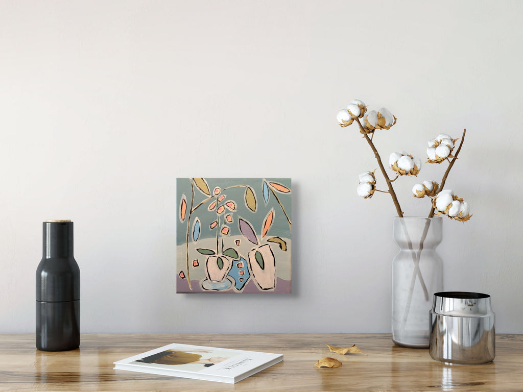 Fun Orchids – Original Acrylic Painting