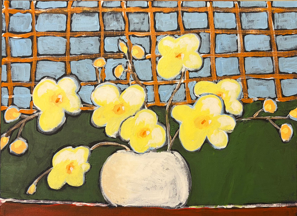 Petals and Patterns in Harmonious Contrast